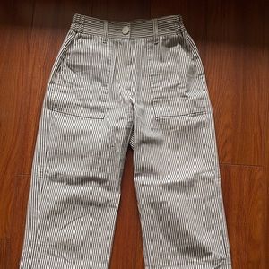 Oak & Fort cream and black pants